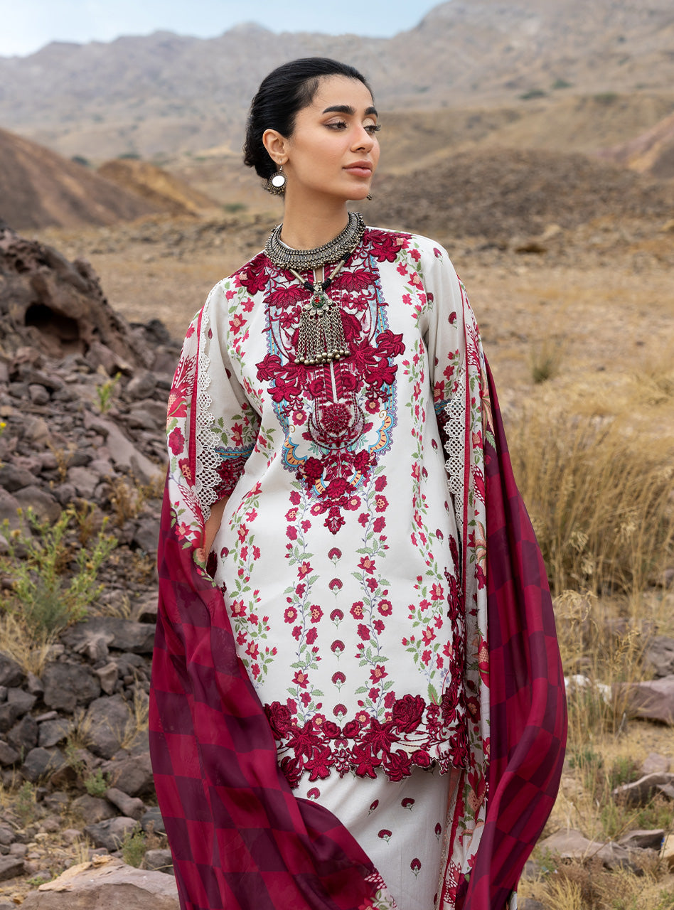 Zainab Chottani | Spring Summer Lawn 26 | Rivya 14 by Zainab Chottani - Designer Dress - Type : Luxury Dress - Available at Libayah - 100% Original