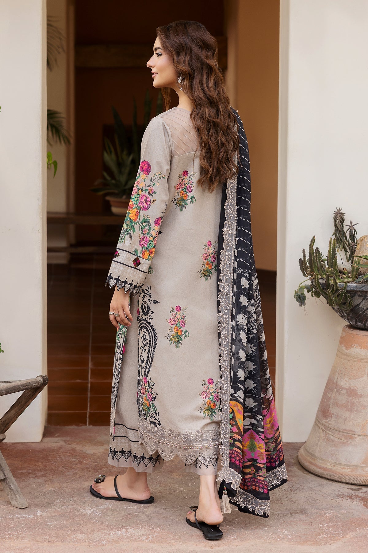 Charizma | Andaaz Lawn 26 | CAD6-08 by Charizma - Designer Dress  - Type : Ladies Clothes - Available at Libayah - 100% Original 