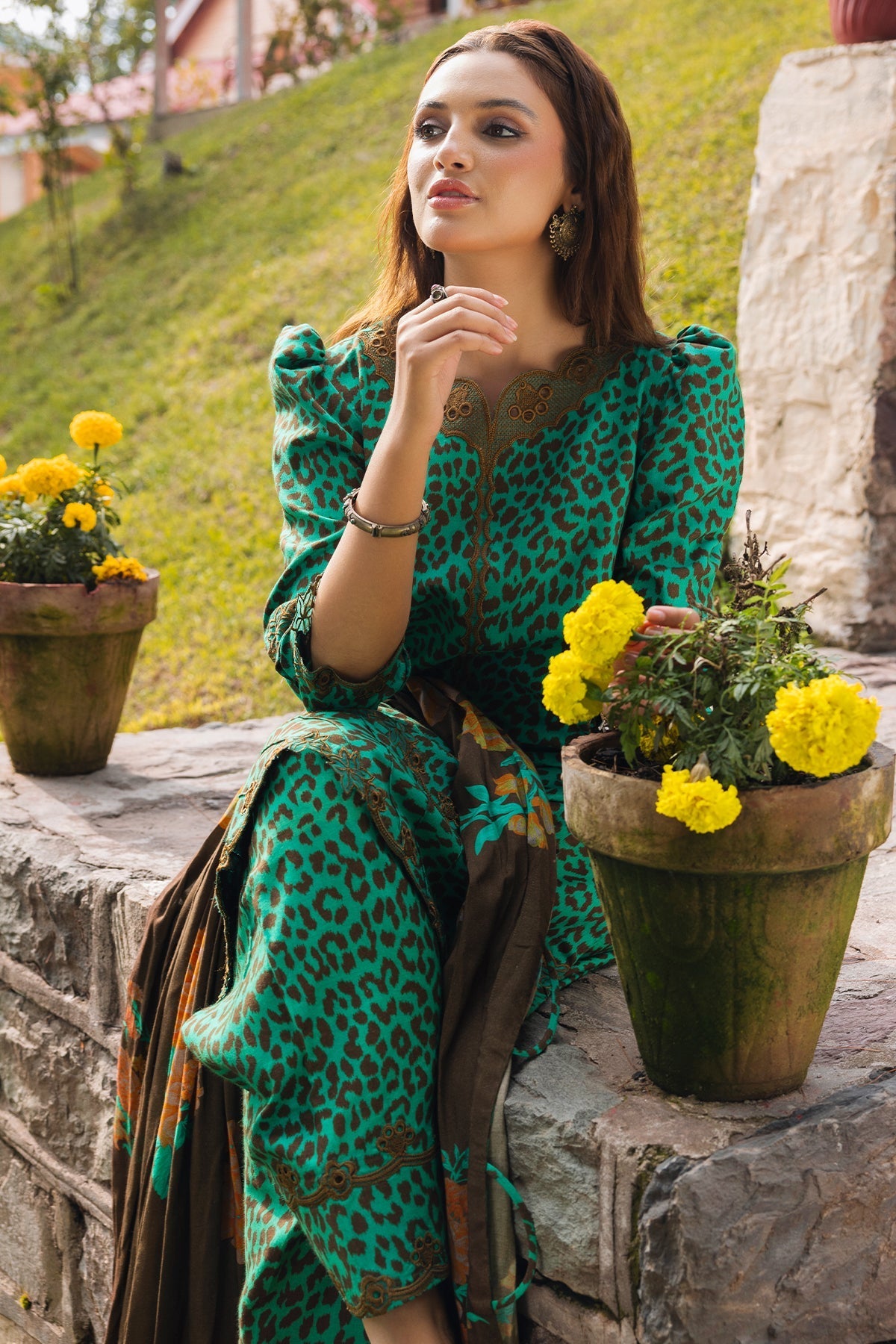 Charizma | Aniiq Embroidered Collection | STAPLE SHAWL ANW4-05 by Charizma - Designer Dress - Type: Casuals - Available at Libayah - 100% Original