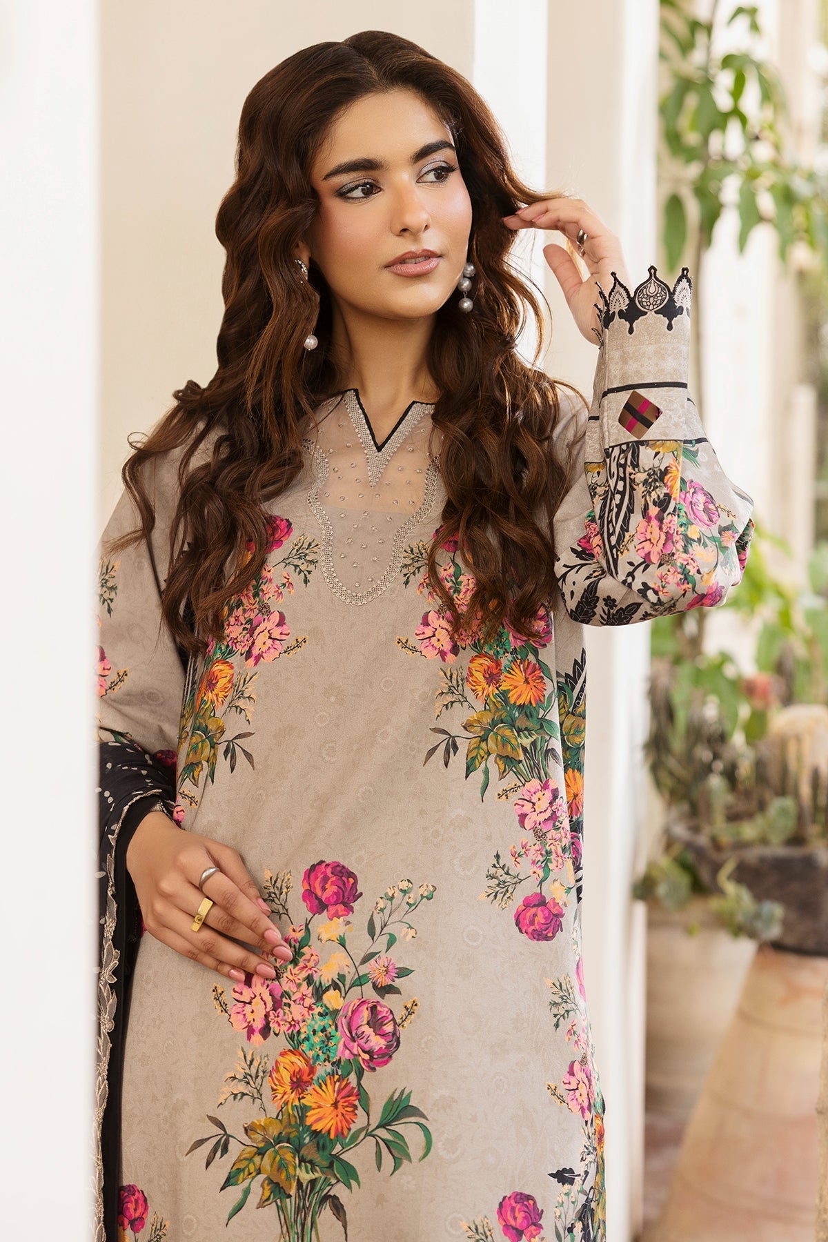 Charizma | Andaaz Lawn 26 | CAD6-08 by Charizma - Designer Dress  - Type : Ladies Clothes - Available at Libayah - 100% Original 