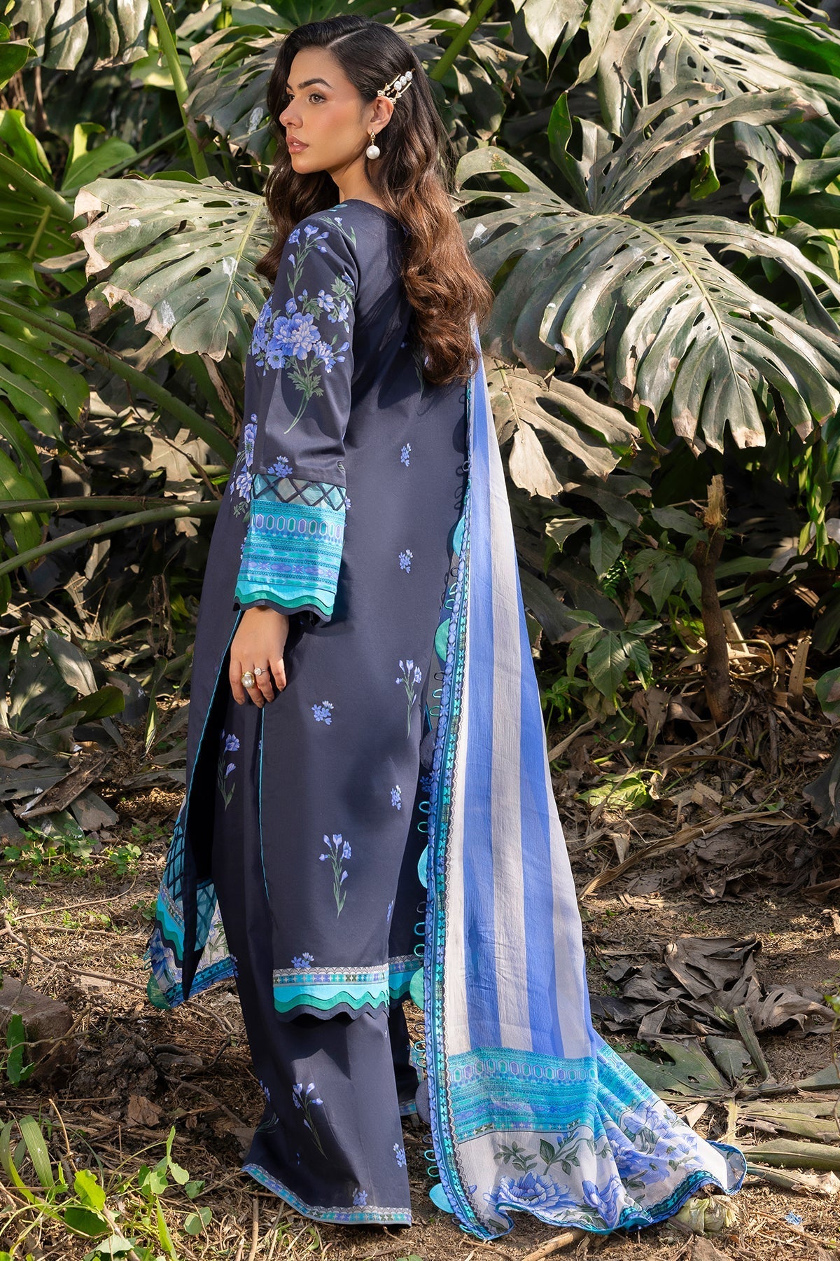 Charizma | C prints Lawn | CP5-19 by Charizma - Designer Dress - Type: Ladies Clothes - Available at Libayah - 100% Original