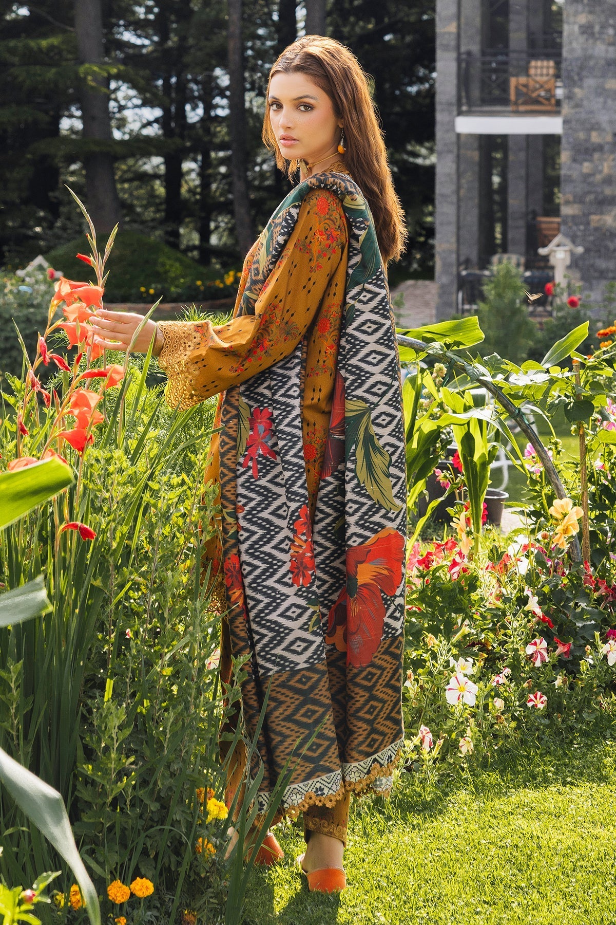 Charizma | Aniiq Embroidered Collection | STAPLE SHAWL ANW4-02 by Charizma - Designer Dress - Type: Casuals - Available at Libayah - 100% Original