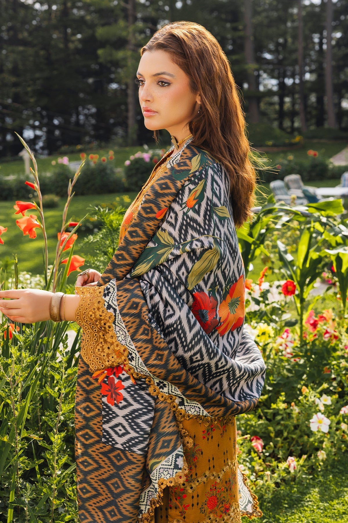 Charizma | Aniiq Embroidered Collection | STAPLE SHAWL ANW4-02 by Charizma - Designer Dress - Type: Casuals - Available at Libayah - 100% Original