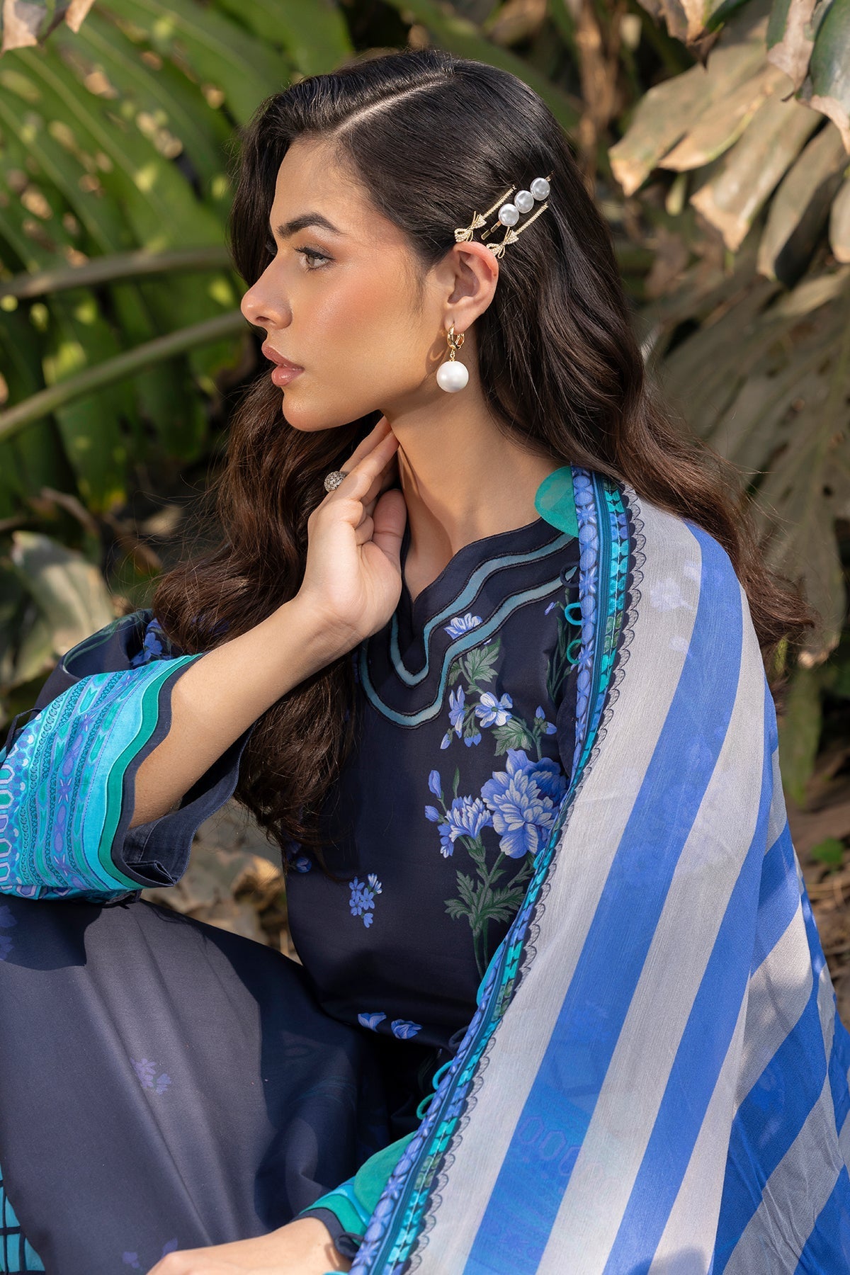 Charizma | C prints Lawn | CP5-19 by Charizma - Designer Dress - Type: Ladies Clothes - Available at Libayah - 100% Original