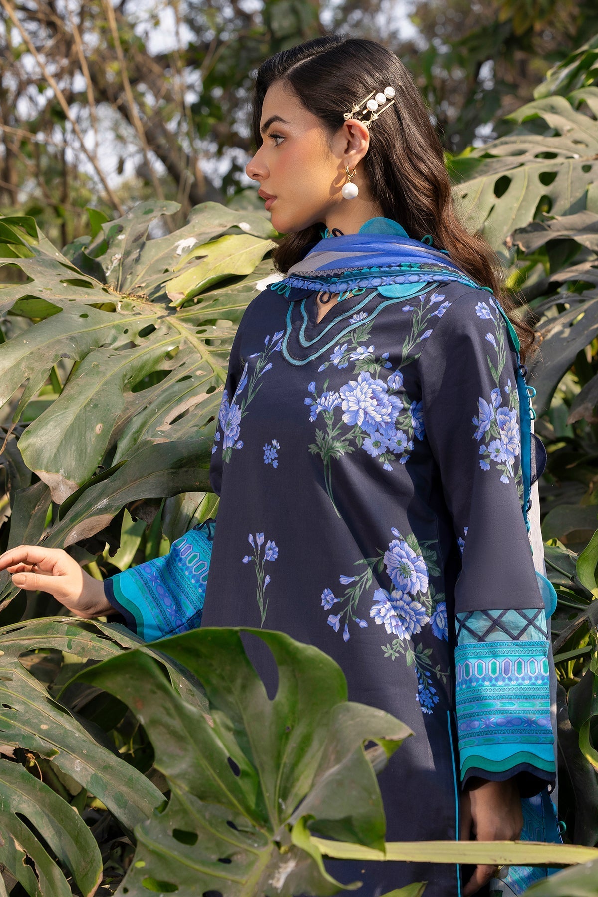 Charizma | C prints Lawn | CP5-19 by Charizma - Designer Dress - Type: Ladies Clothes - Available at Libayah - 100% Original