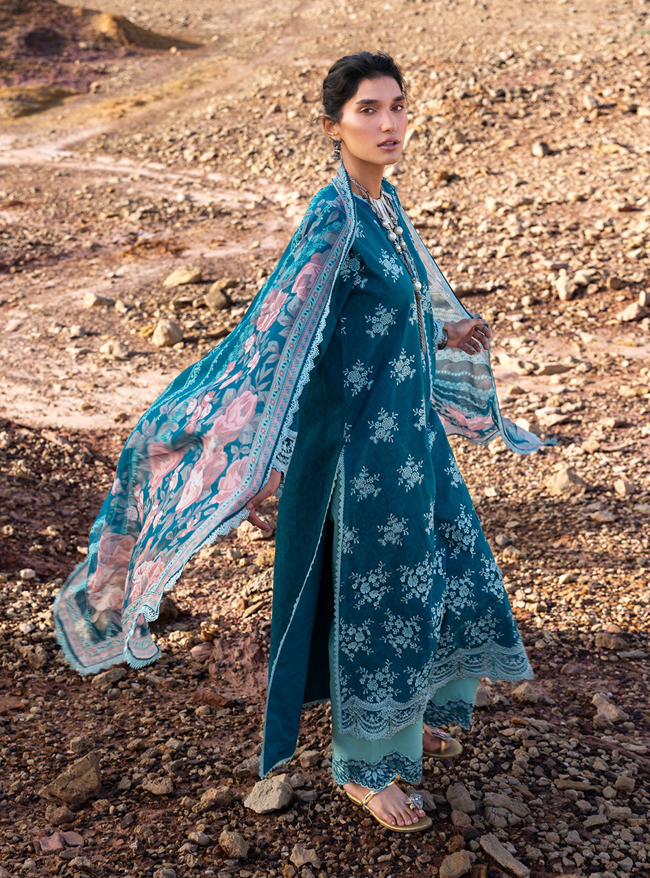 Zainab Chottani | Spring Summer Lawn 26 | Nissa by Zainab Chottani - Designer Dress - Type : Luxury Dress - Available at Libayah - 100% Original