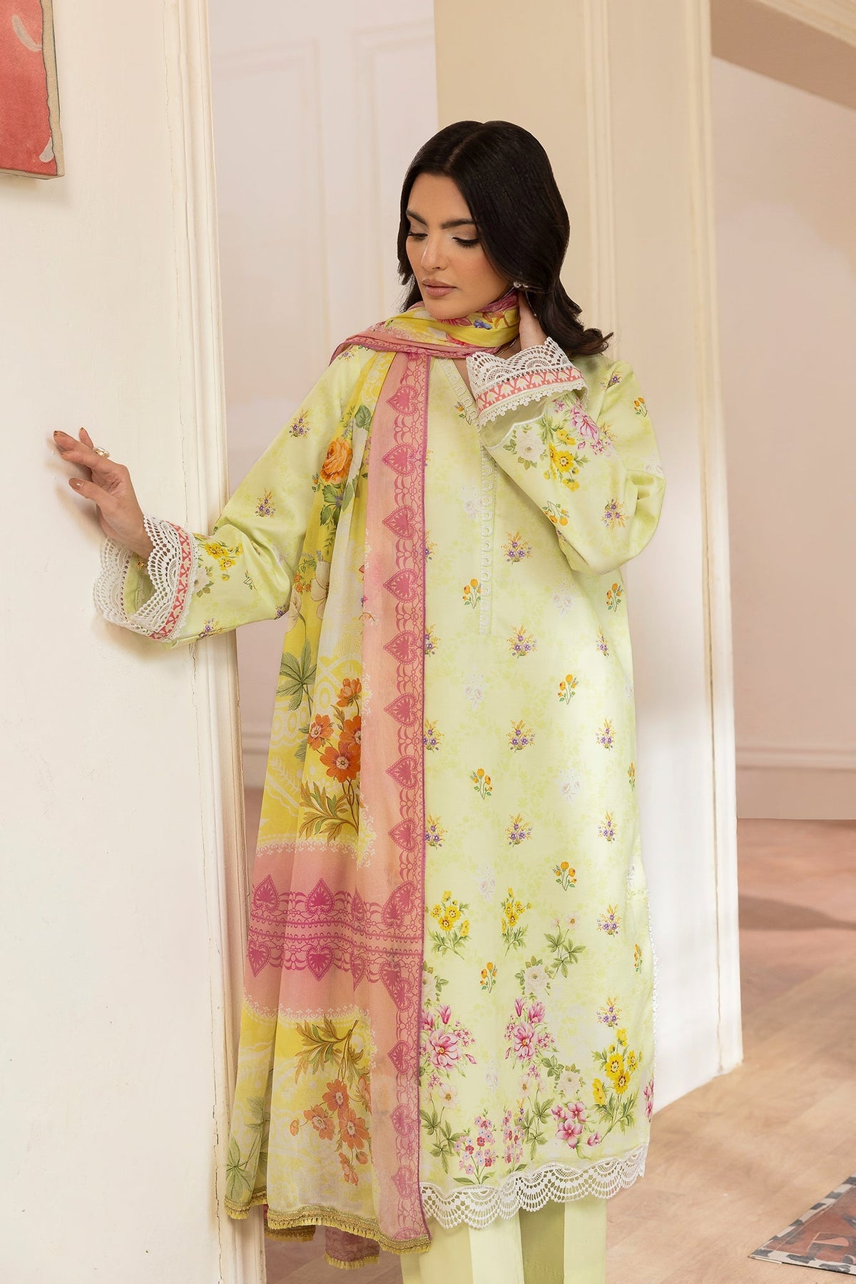 Afrozeh | Basic Pret 26 RTW | NACRE by Afrozeh - Designer Dress  - Type : Ladies Clothes - Available at Libayah - 100% Original 