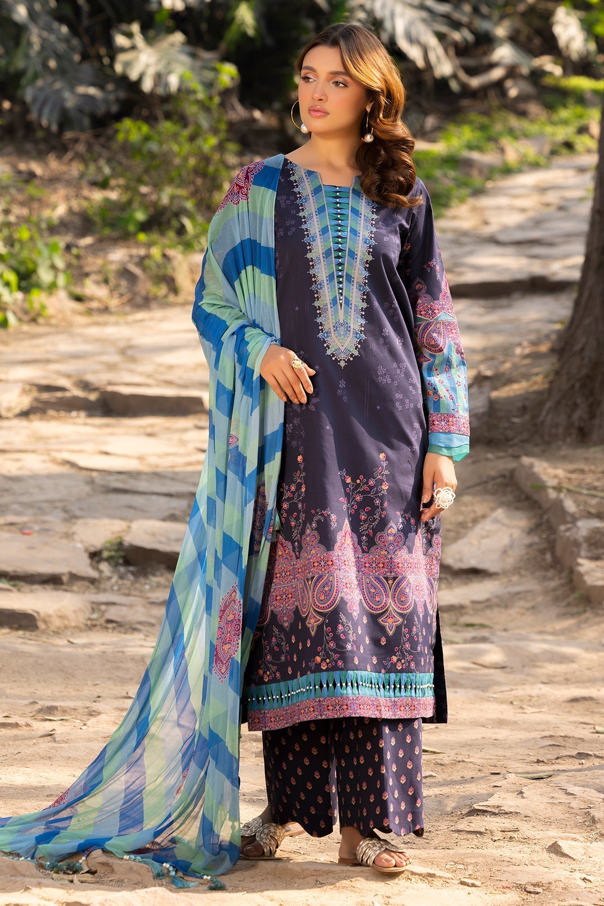 Charizma | C prints Lawn | CP5-20 by Charizma - Designer Dress - Type: Ladies Clothes - Available at Libayah - 100% Original