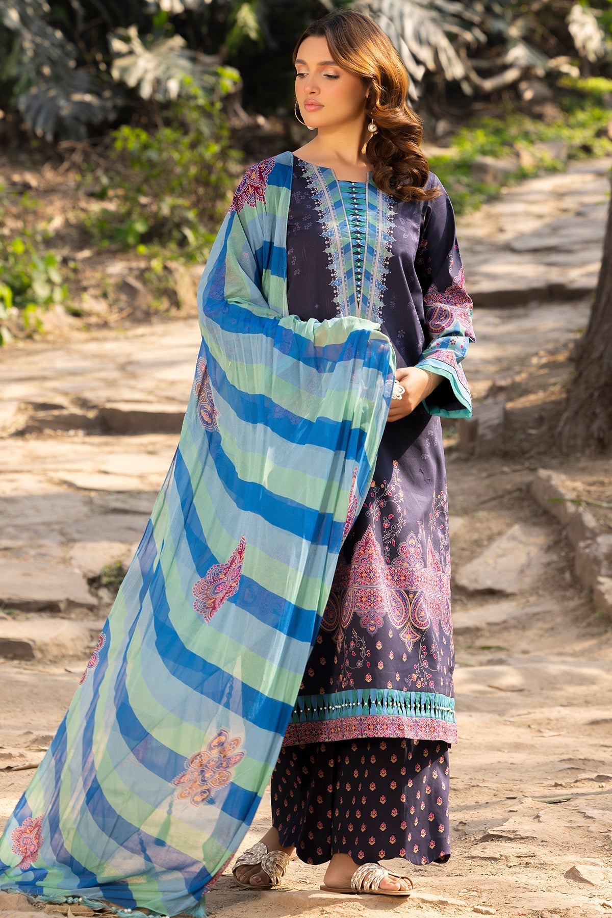 Charizma | C prints Lawn | CP5-20 by Charizma - Designer Dress - Type: Ladies Clothes - Available at Libayah - 100% Original