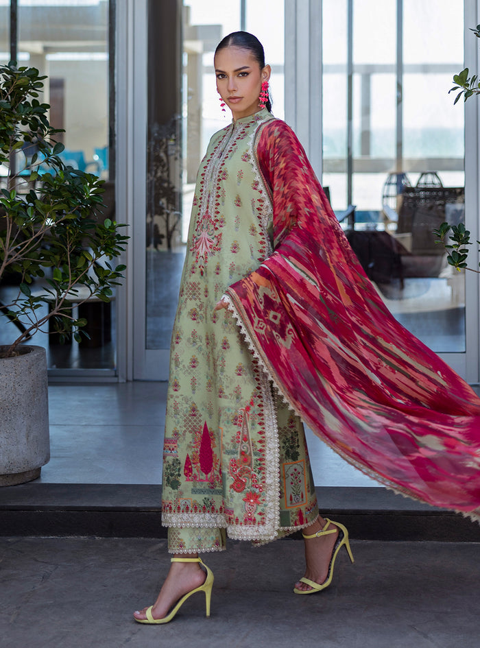 Zainab Chottani | Tahra Lawn 25 | Zaira by Zainab Chottani - Designer Dress - Type: Ladies Clothes - Available at Libayah - 100% Original