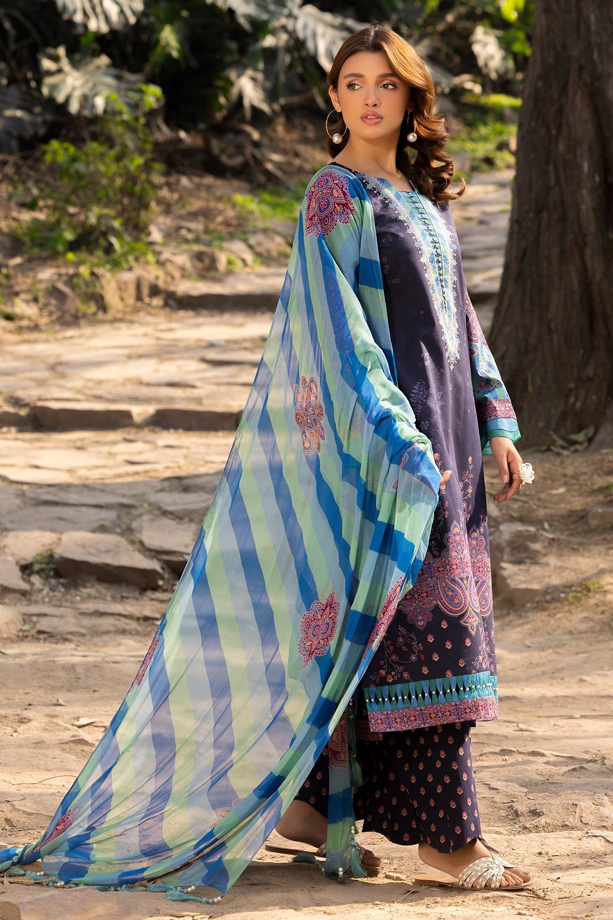Charizma | C prints Lawn | CP5-20 by Charizma - Designer Dress - Type: Ladies Clothes - Available at Libayah - 100% Original
