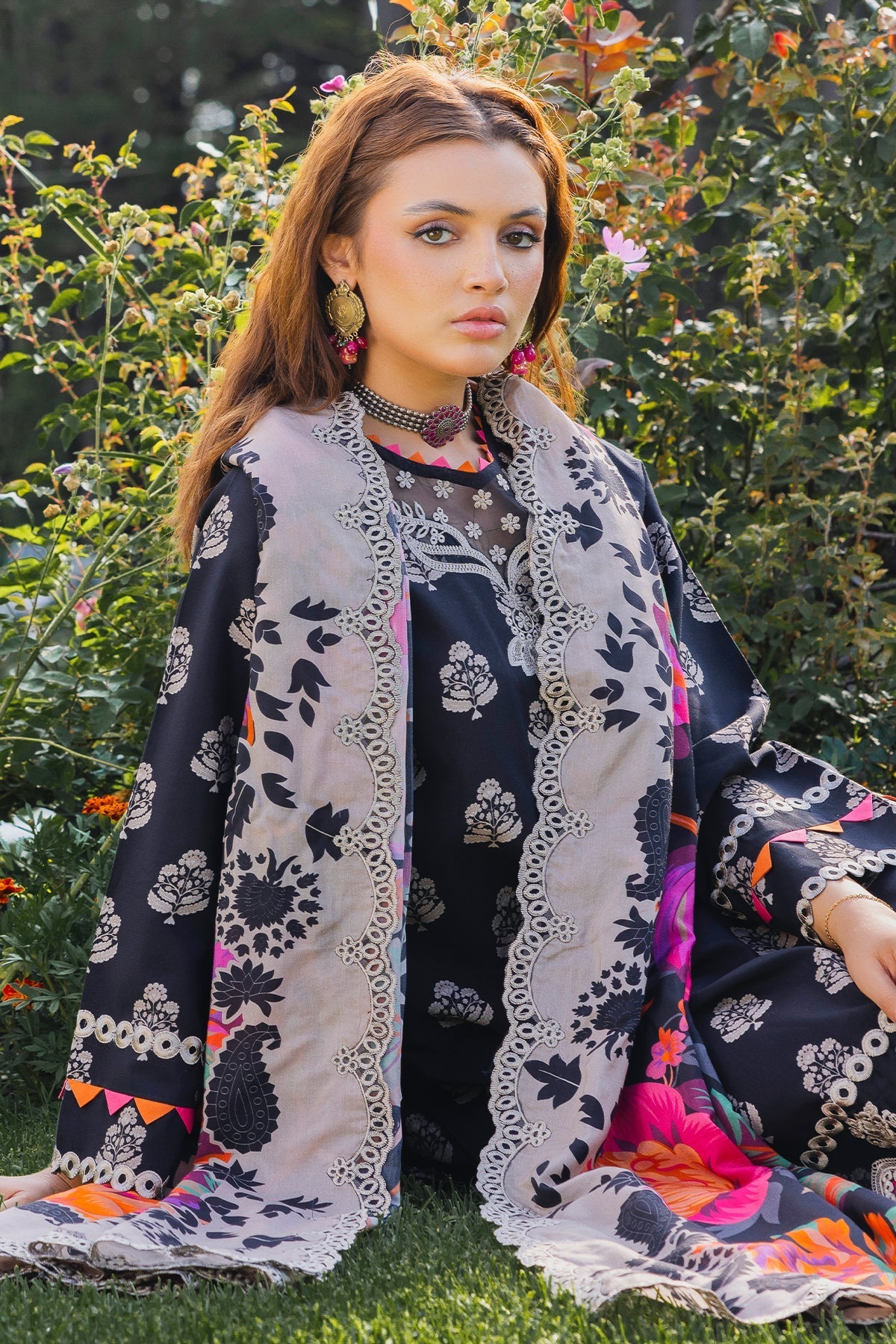 Charizma | Aniiq Embroidered Collection | STAPLE SHAWL ANW4-07 by Charizma - Designer Dress - Type: Casuals - Available at Libayah - 100% Original