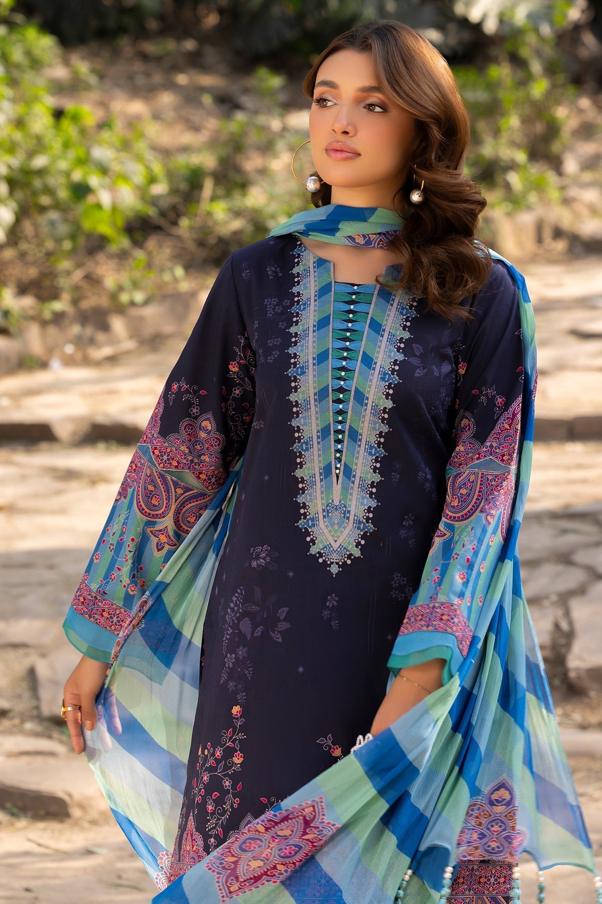 Charizma | C prints Lawn | CP5-20 by Charizma - Designer Dress - Type: Ladies Clothes - Available at Libayah - 100% Original