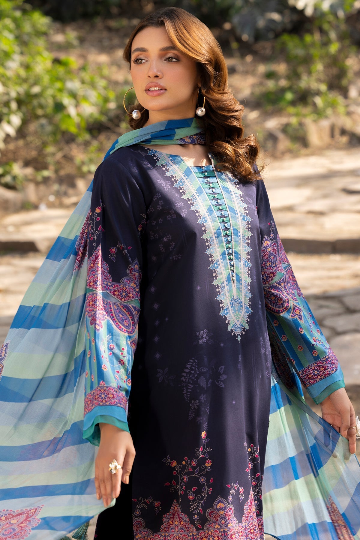 Charizma | C prints Lawn | CP5-20 by Charizma - Designer Dress - Type: Ladies Clothes - Available at Libayah - 100% Original