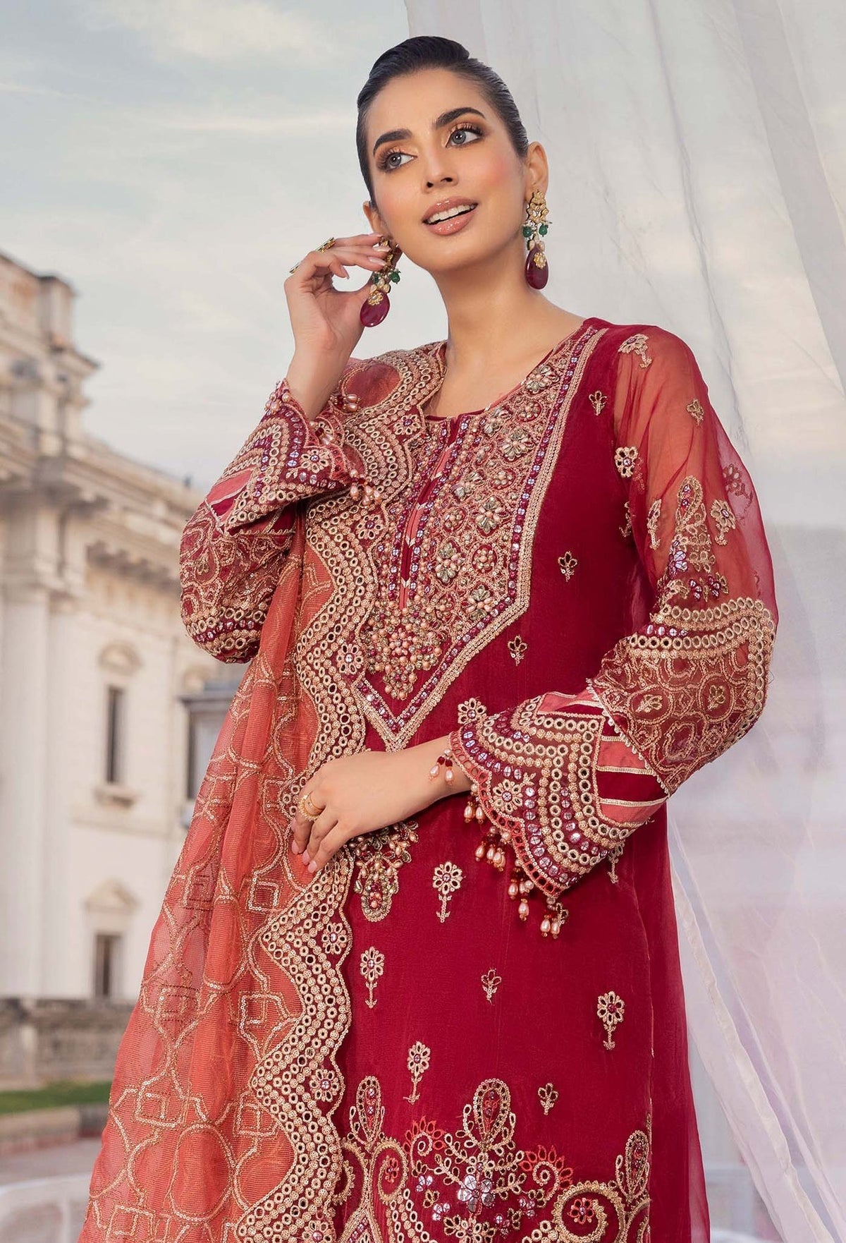 Adans Libas | Jab We Met | RADIANT SERENITY by Adans Libas - Designer Dress - Type: Ladies Clothes - Available at Libayah - 100% Original