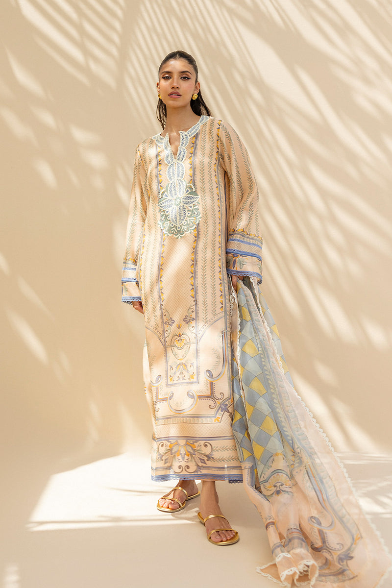 Sania Maskatiya | Mirra Luxury Pret 25 | Nora (B) by Sania Maskatiya - Designer Dress  - Type : Ladies Clothes - Available at Libayah - 100% Original 