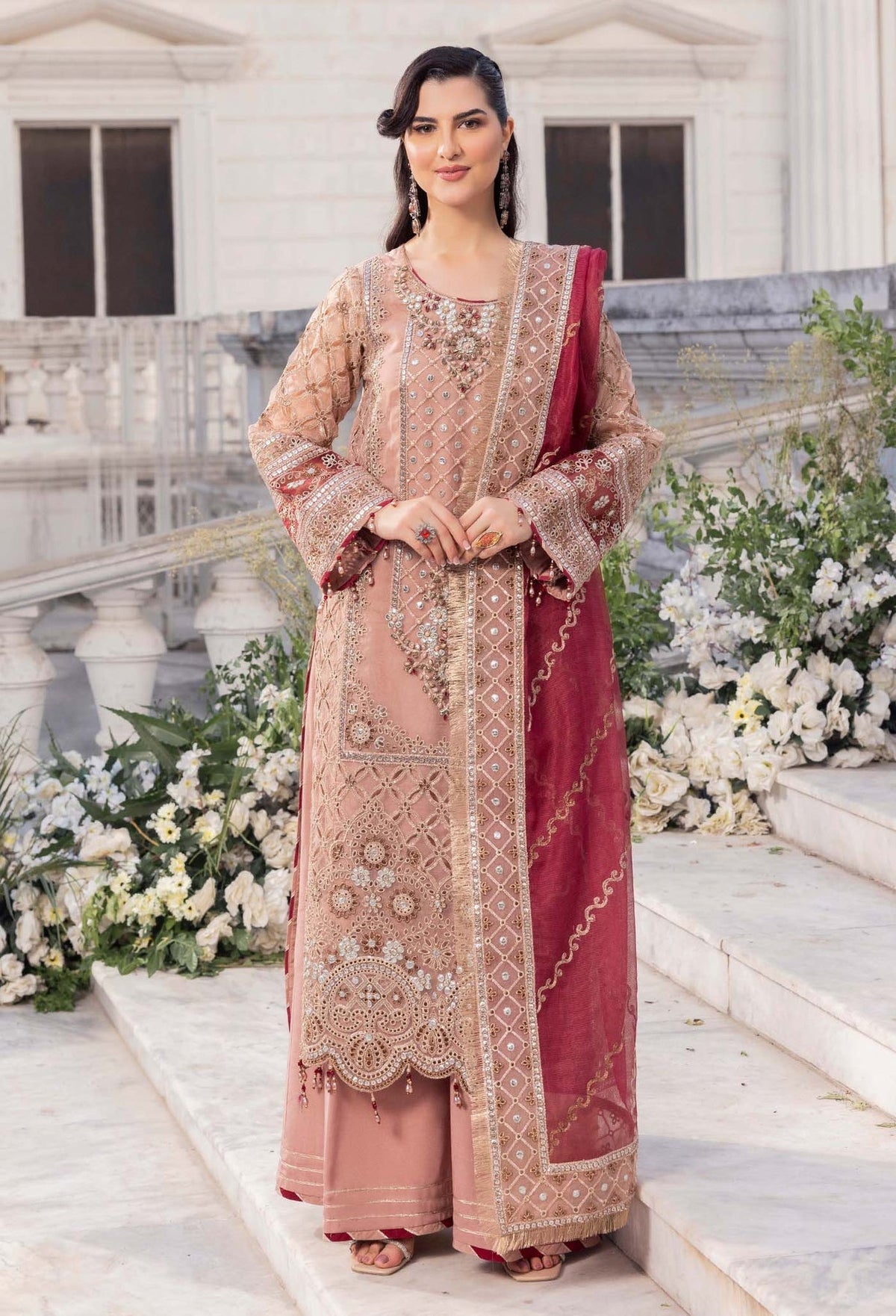 Adans Libas | Jab We Met | REFINED GLIMMER by Adans Libas - Designer Dress - Type: Ladies Clothes - Available at Libayah - 100% Original