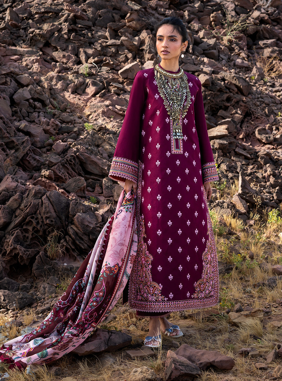 Zainab Chottani | Spring Summer Lawn 26 | Aylin by Zainab Chottani - Designer Dress - Type : Luxury Dress - Available at Libayah - 100% Original