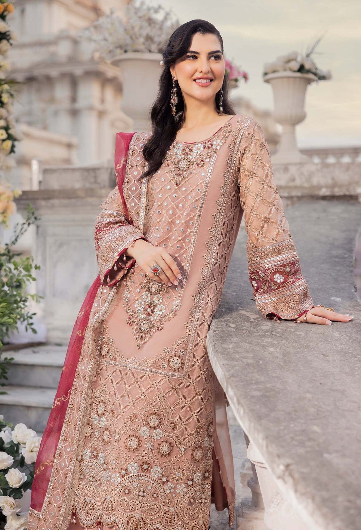 Adans Libas | Jab We Met | REFINED GLIMMER by Adans Libas - Designer Dress - Type: Ladies Clothes - Available at Libayah - 100% Original