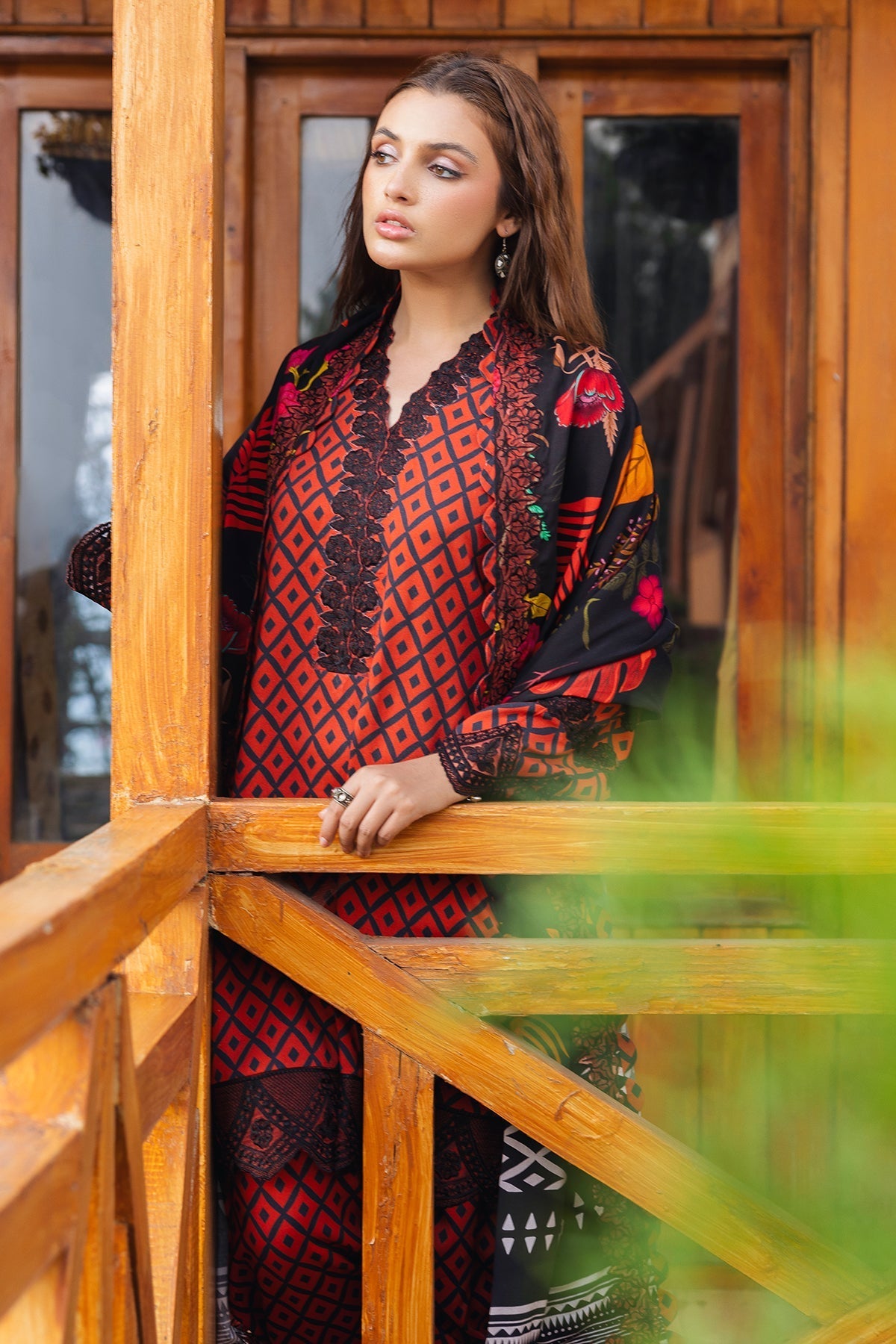 Charizma | Aniiq Embroidered Collection | STAPLE SHAWL ANW4-06 by Charizma - Designer Dress - Type: Casuals - Available at Libayah - 100% Original