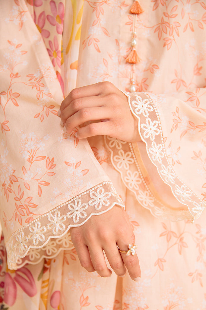 Cross Stitch | Daily Wear | DUSKY ROSE by Cross Stitch - Designer Dress - Type: Casuals - Available at Libayah - 100% Original