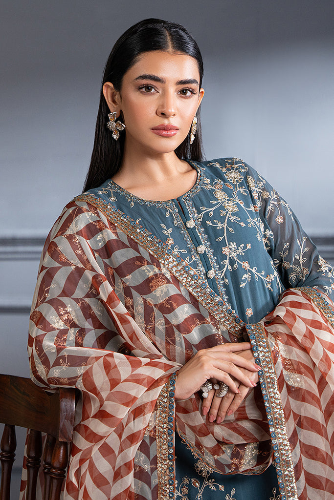 Cross Stitch | Luxury Pret | RELIC MESH by Cross Stitch - Designer Dress - Type: Luxury - Available at Libayah - 100% Original