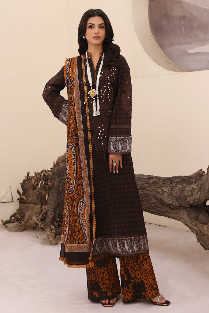 Charizma | Naranji Embroidered Lawn 24 | CN4-004 by Charizma - Designer Dress - Type: Ladies Clothes - Available at Libayah - 100% Original