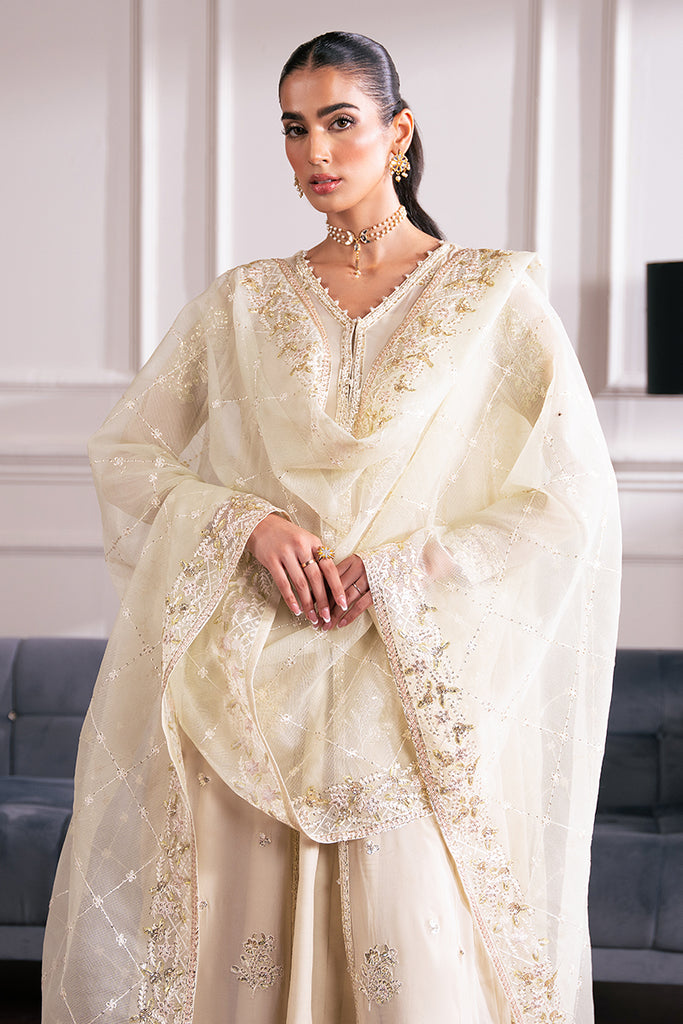 Cross Stitch | Luxe Atelier 24 | SEA MIST by Cross Stitch - Designer Dress - Type: Ladies Clothes - Available at Libayah - 100% Original