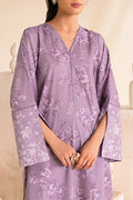 Cross Stitch | Daily Wear | PURPLE FOG by Cross Stitch - Designer Dress - Type: Casuals - Available at Libayah - 100% Original
