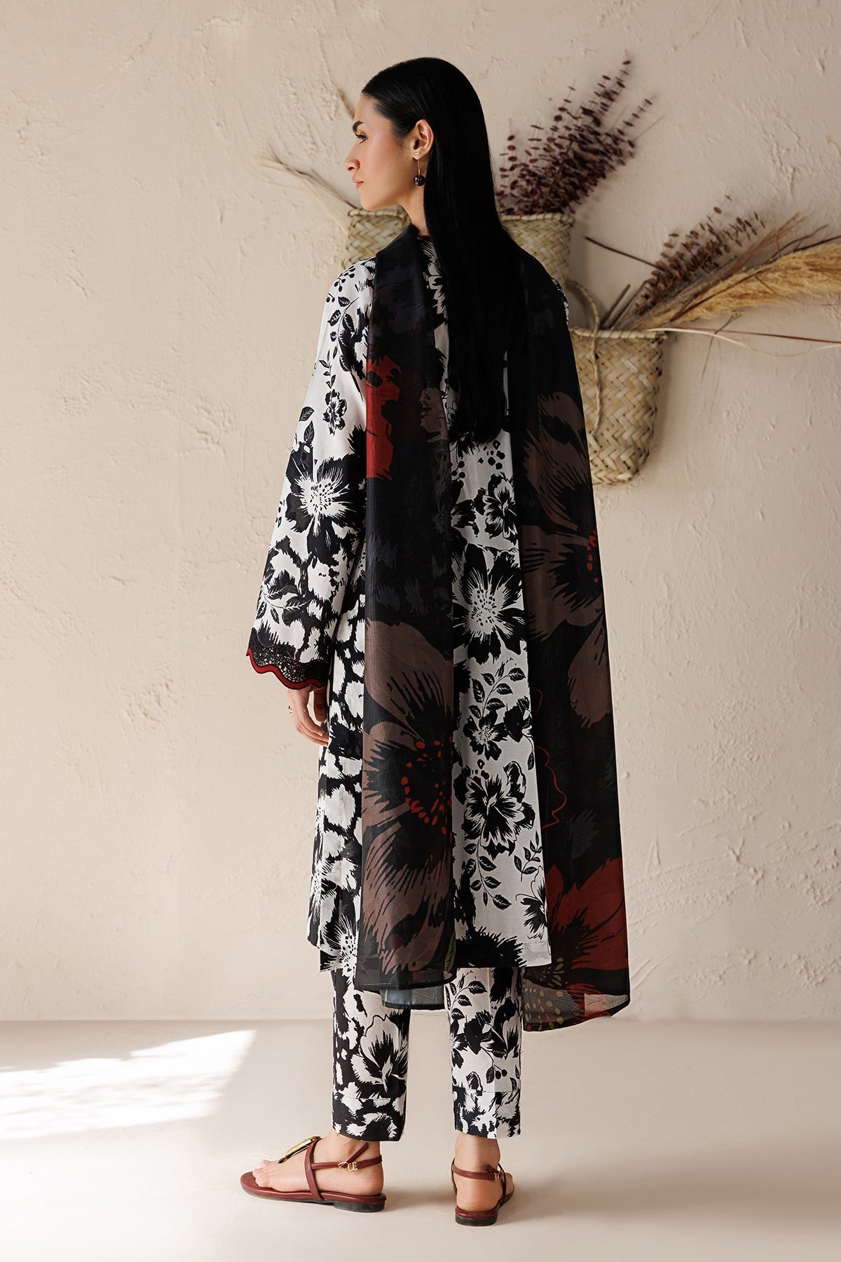 Baroque | Luxury Summer Pret | UF-4517 by Baroque - Designer Dress  - Type : Ladies Clothes - Available at Libayah - 100% Original 