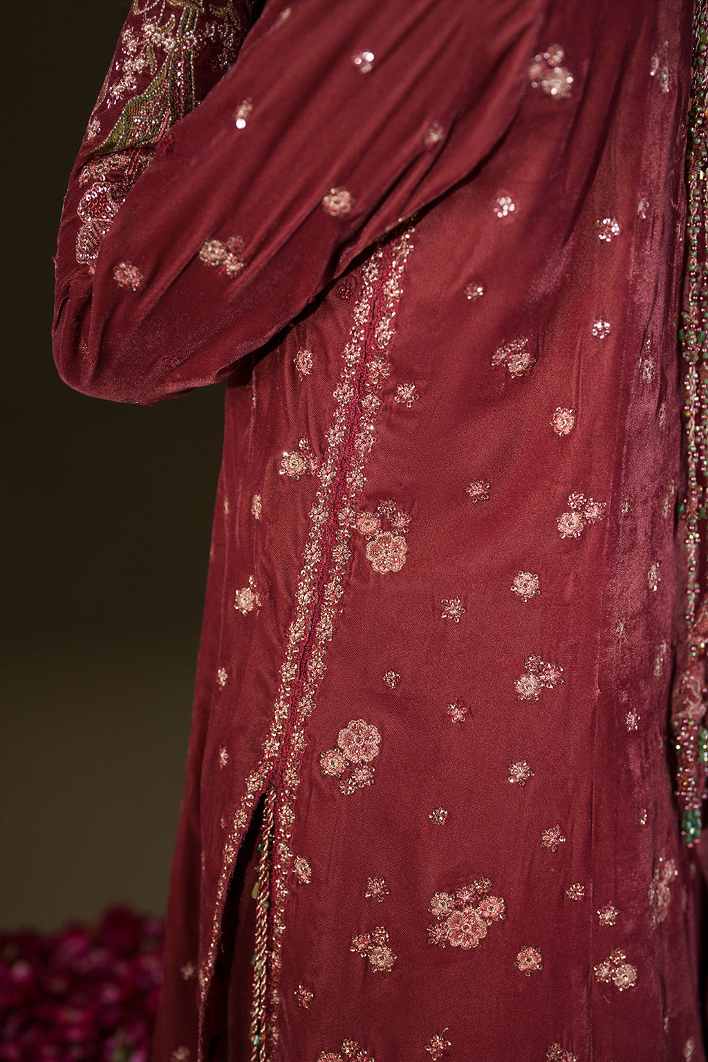 Iznik | Velvet 25 | IV-75 Embroidered Velvet by Iznik - Designer Dress - Type : Ladies Clothes - Available at Libayah - 100% Original 