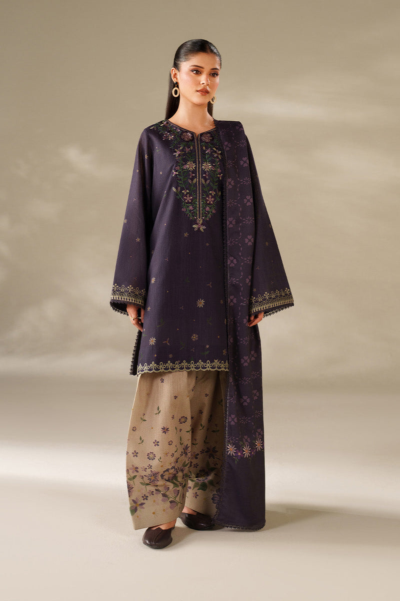 Iznik | Winter Chapter 25 | UE-568 Printed Khaddar by Iznik - Designer Dress - Type : Ladies Clothes - Available at Libayah - 100% Original 