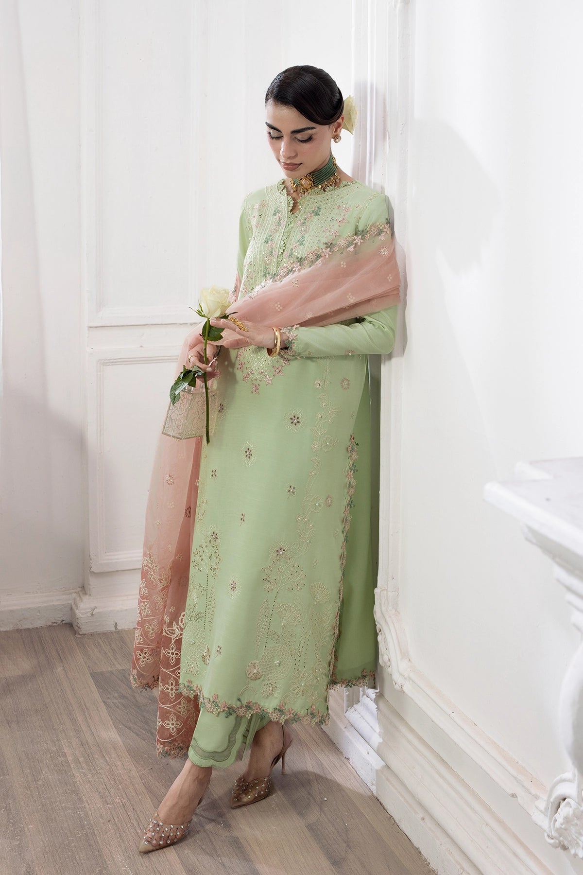 Rangrasiya | Lumeire Silk |Alma by Rangasiya - Designer Dress  - Type : Ladies Clothes - Available at Libayah - 100% Original 
