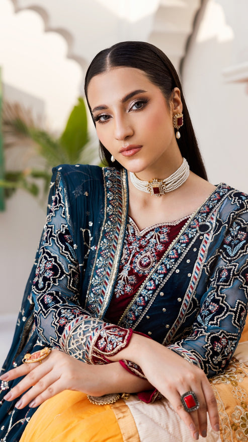 Zebtan | Andaz e Makhmal | ZAM-08 by Zebtan - Designer Dress - Type: Ladies Clothes - Available at Libayah - 100% Original