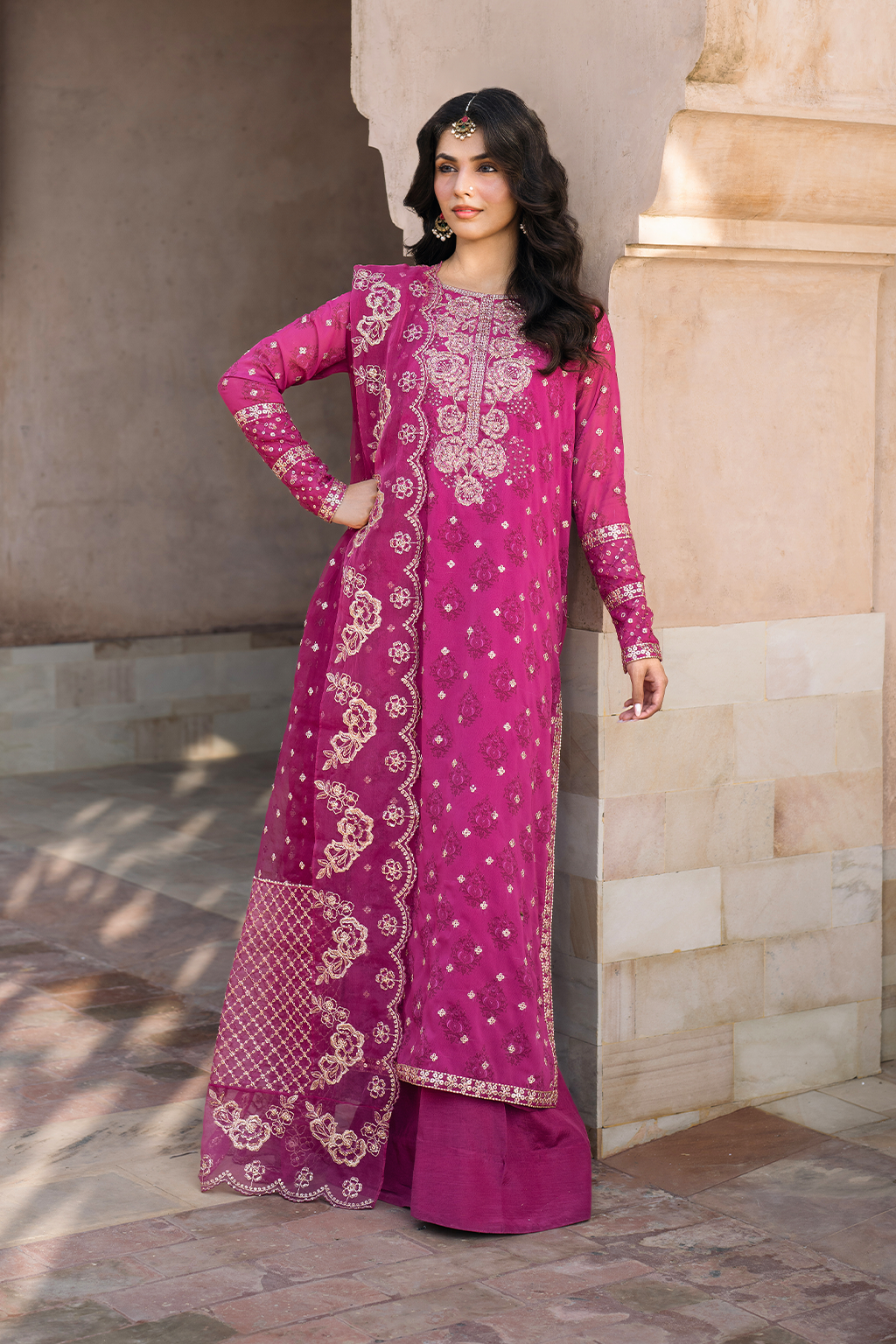 Iznik | Bandhani Formals | UE-326 by Iznik - Designer Dress - Type: Ladies Clothes - Available at Libayah - 100% Original
