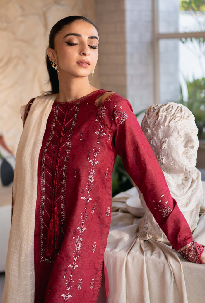 Humdum | Mirha Lawn 25 | Mirha - D01 by Humdum - Designer Dress - Type: Ladies Clothes - Available at Libayah - 100% Original