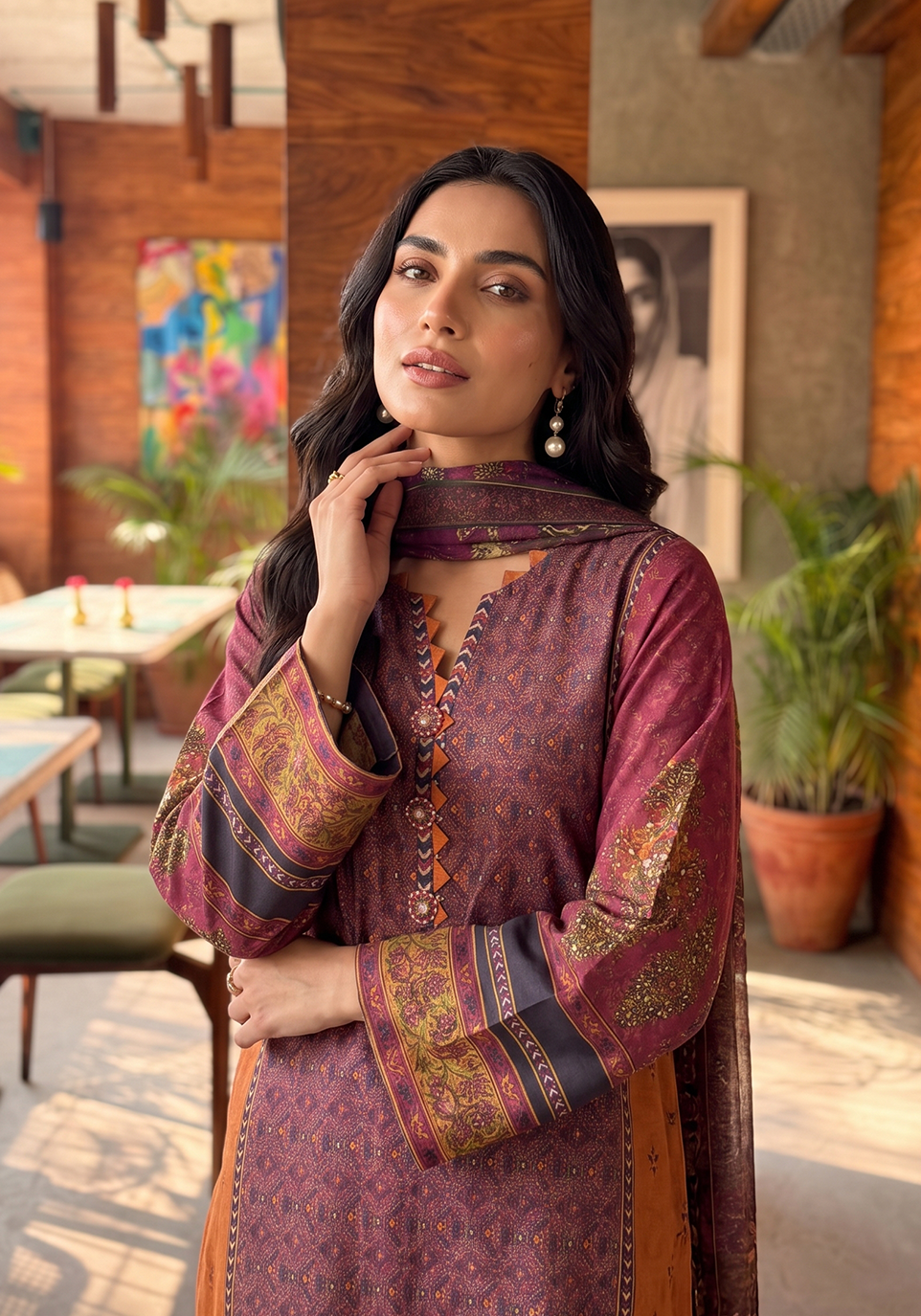 Zarqash | Silk Edit 26 | MEHRUN by Zarqash - Designer Dress  - Type : Ladies Clothes - Available at Libayah - 100% Original 
