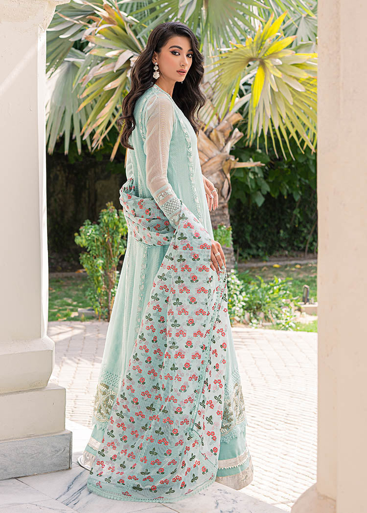 Saira Shakira | Luxury Pret | Tiffany Blue by Saira Shakira - Designer Dress  - Type : Ladies Clothes - Available at Libayah - 100% Original 