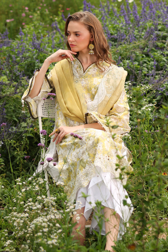 Baroque | Luxury Pret Summer | UF-4229 - Designer Dress - Type : Ladies Clothes - Available at Libayah - 100% Original