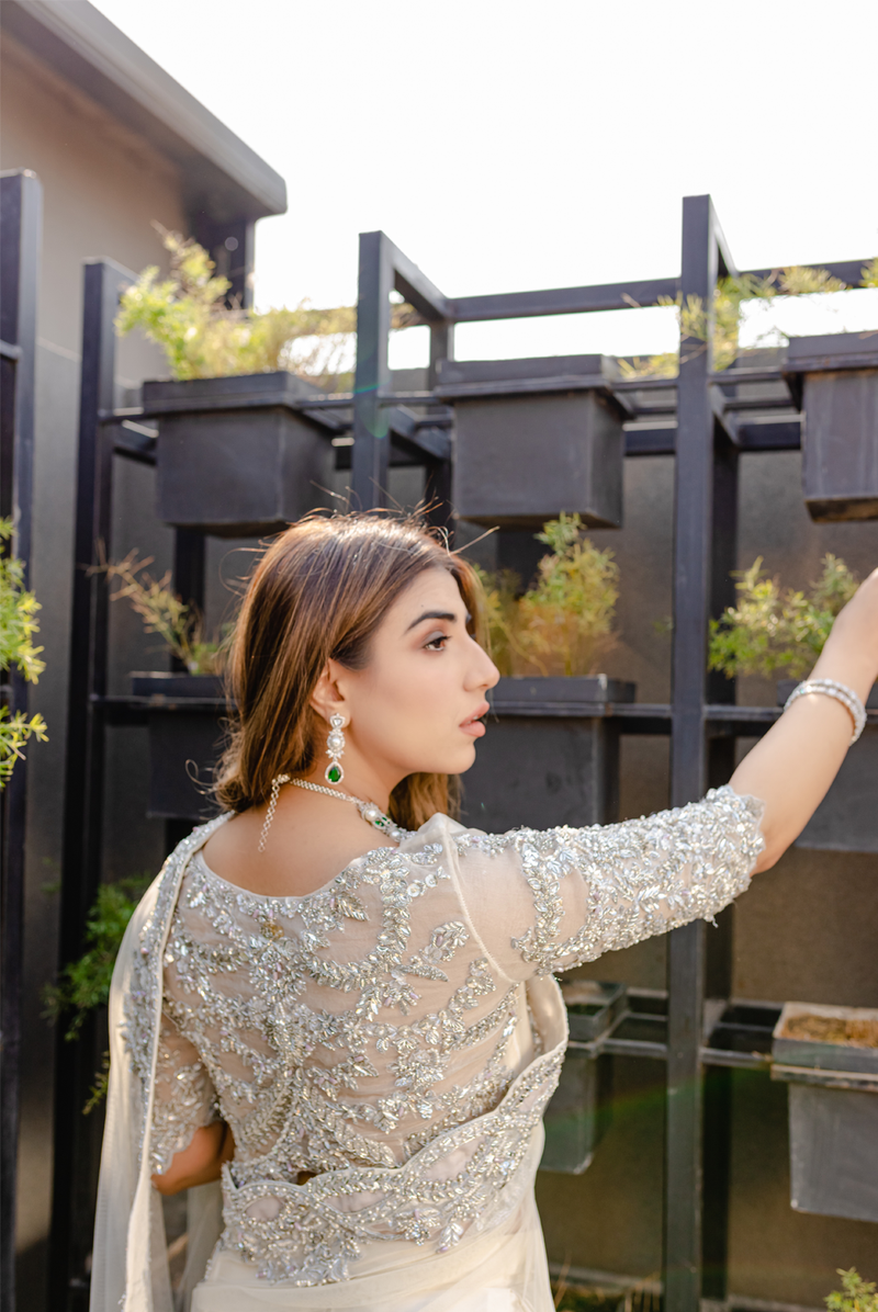 Ayesha and Usman | Celestial Night | Fleurine by Ayesha and Usman - Designer Dress - Type: Ladies Clothes - Available at Libayah - 100% Original