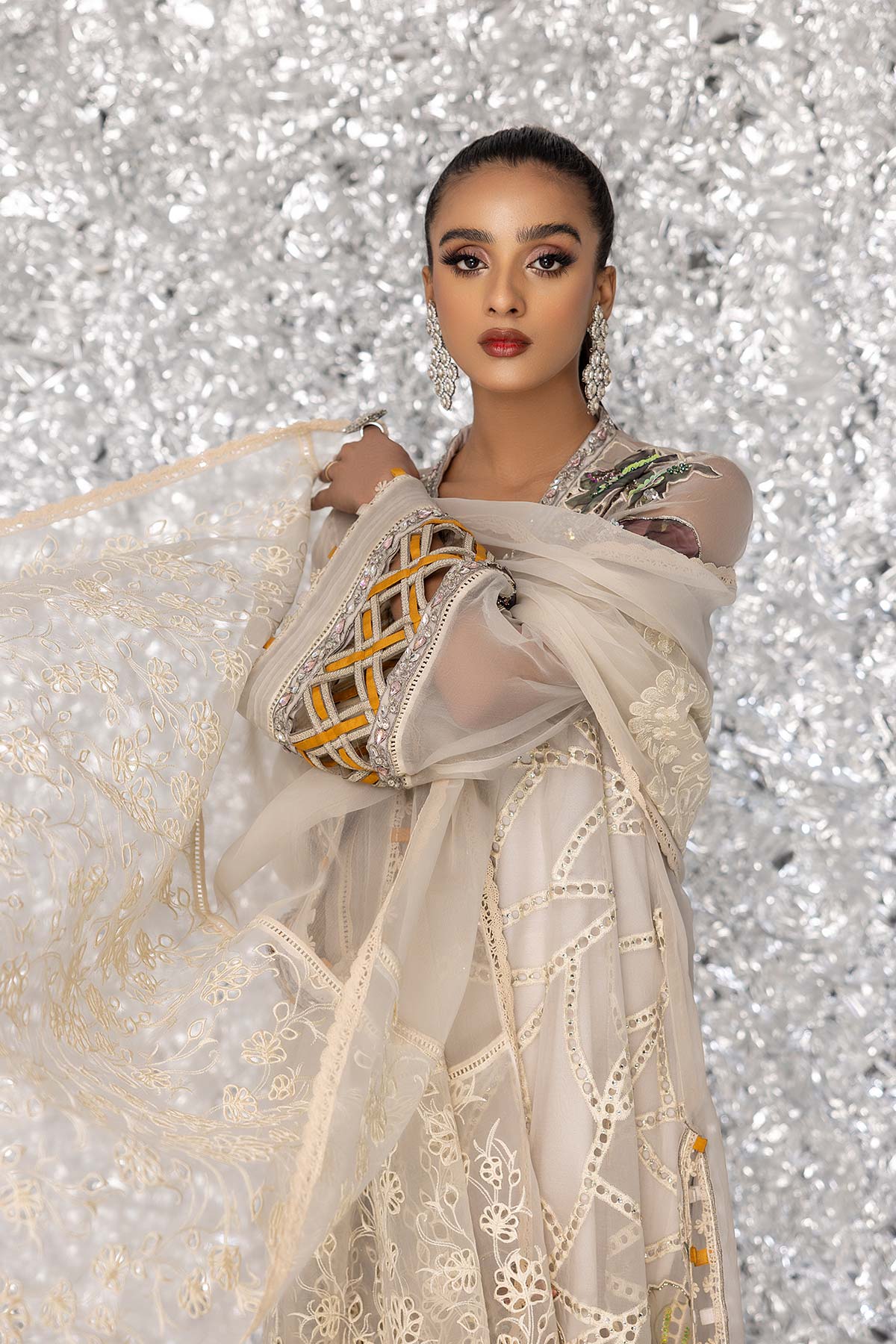 Mina Kashif | Luxury Pret | MK23-06 by Mina Kashif - Designer Dress - Type: Formal - Available at Libayah - 100% Original