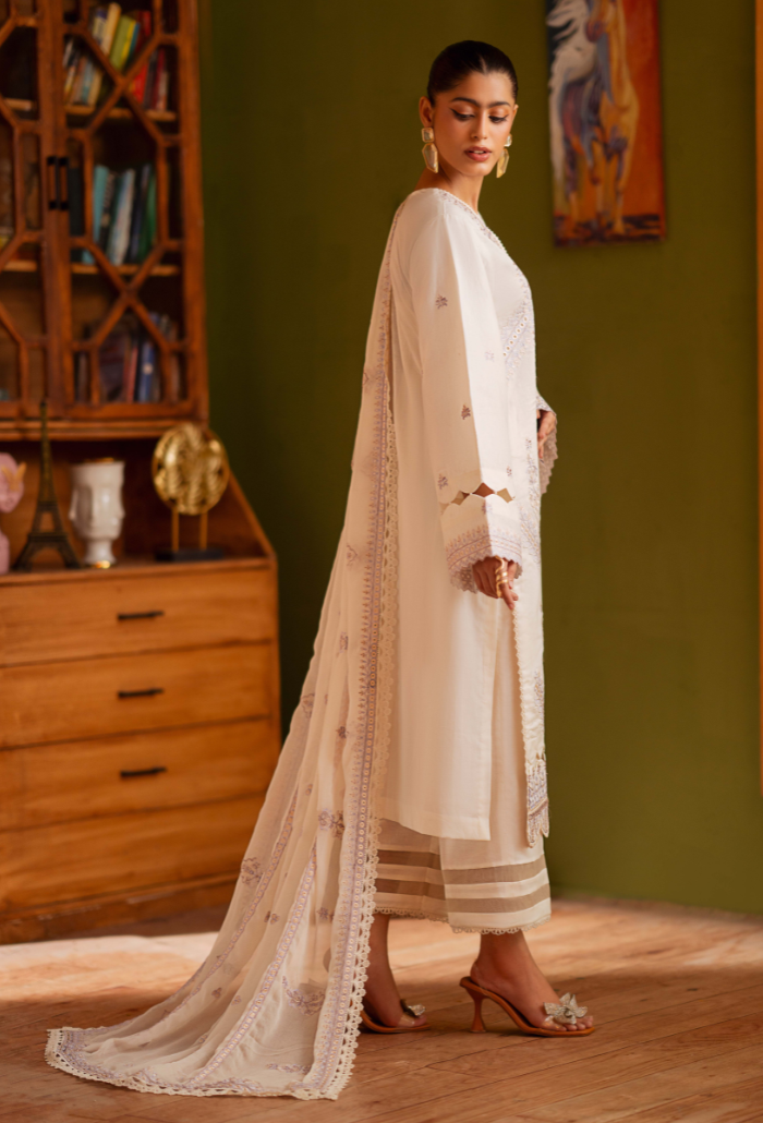 Humdum | Lala Rukh Lawn | Lalarukh - D09 by Humdum - Designer Dress - Type: Ladies Clothes - Available at Libayah - 100% Original