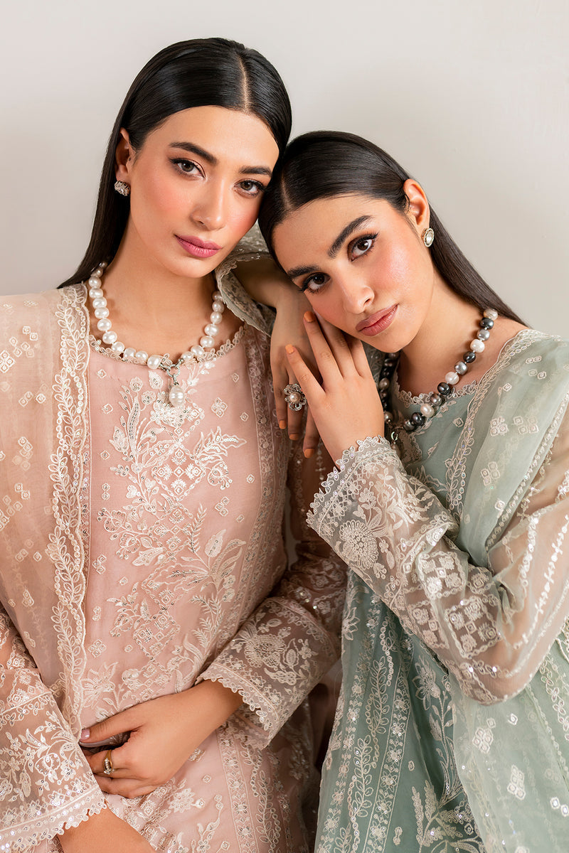 Braoque | Luxury Pret 24 | CHIFFON UF-680 by Baroque - Designer Dress - Type: Luxury - Available at Libayah - 100% Original