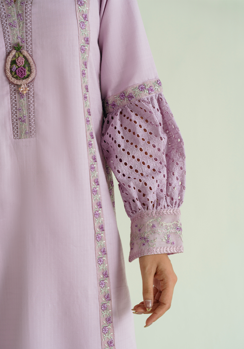 Zarqash | Whispers of Summer | LAVENDER VINES - Designer Dress - Type : Ladies Clothes - Available at Libayah - 100% Original