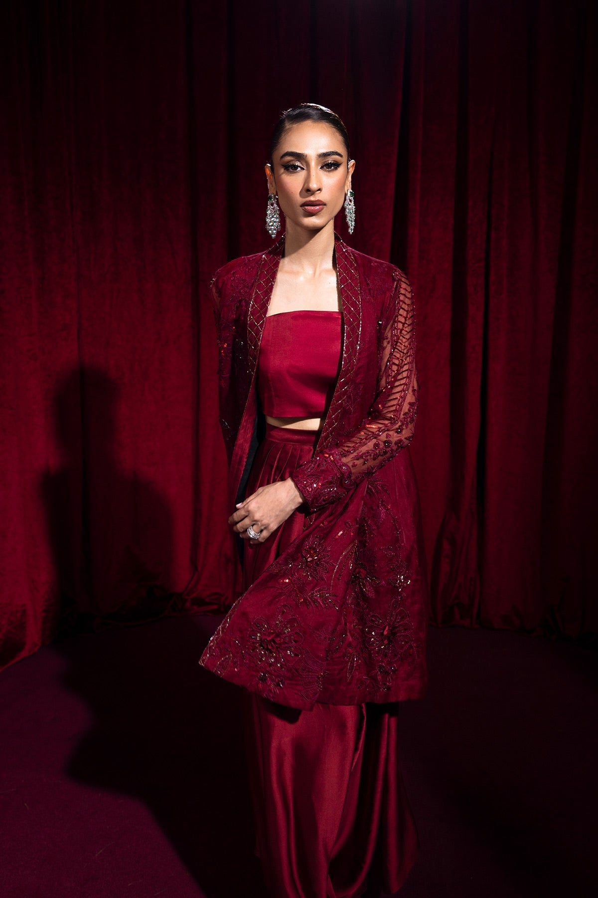 Mina Kashif | Luxury Pret | Rosalia by Mina Kashif - Designer Dress - Type: Formal - Available at Libayah - 100% Original