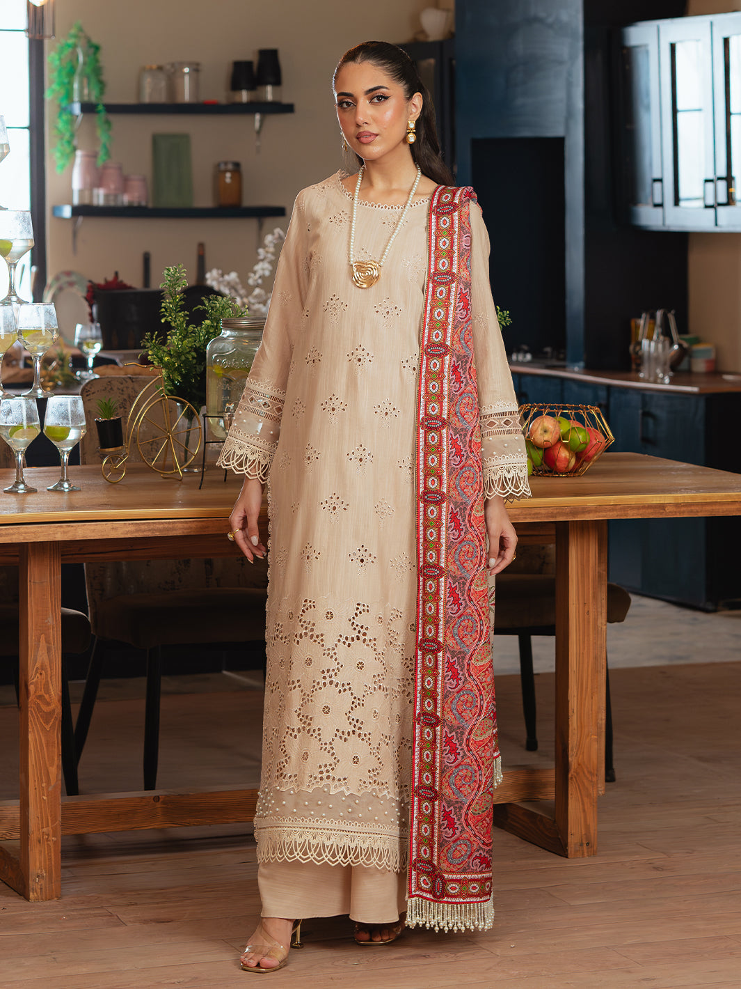 Mahnur | Stella Khaddar | SK-04B by Mahnur - Designer Dress - Type: Luxury - Available at Libayah - 100% Original
