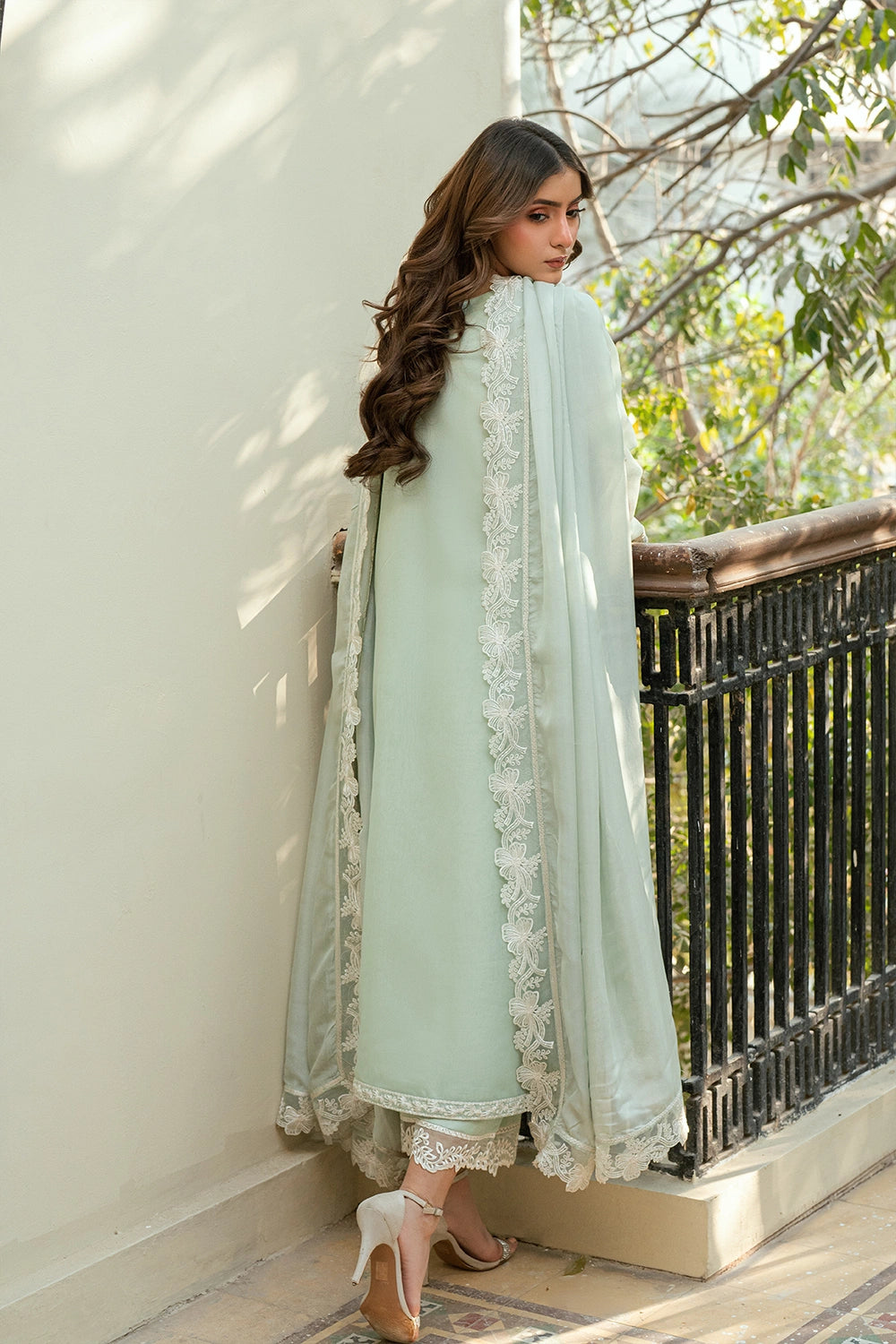 Afrozeh | Basic Pret 26 RTW | NACRE by Afrozeh - Designer Dress  - Type : Ladies Clothes - Available at Libayah - 100% Original 