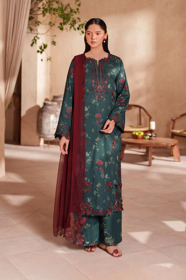 Iznik | Eid lawn | EL-11 Embroidered Lawn by Iznik - Designer Dress  - Type : Ladies Clothes - Available at Libayah - 100% Original 