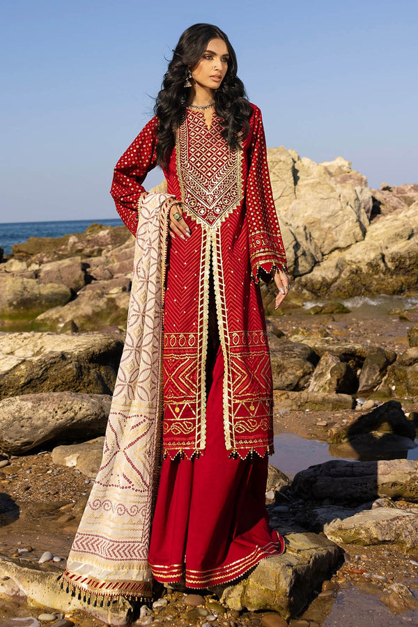 Gul Ahmed | Chunri Lawn 25 | BM-52022 by Gul Ahmed - Designer Dress - Type: Ladies Clothes - Available at Libayah - 100% Original