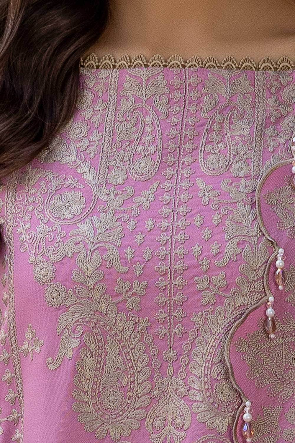 Gul Ahmed | Winter Collection 24 | Acrylic Dupatta AP-42008 by Gul Ahmed - Designer Dress - Type: Ladies Clothes - Available at Libayah - 100% Original